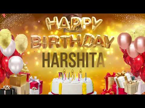 HARSHiTA - Happy Birthday Harshita