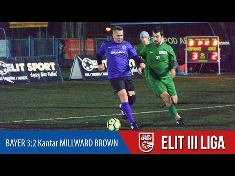BAYER 3:2 Kantar MILLWARD BROWN - ELIT III Liga ZIMA 2017