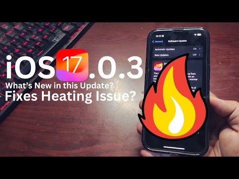 iOS 17.0.3 is Out - Fixes Heating Issues on iPhone 15 | The iOS Guy