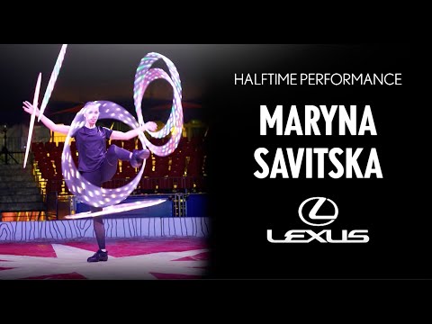 Maryna Savitska - NBA Halftime show - Dallas Mavericks