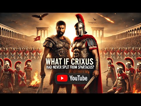 What If Crixus Never Left Spartacus?#alternatehistory #romanhistory  #ancientrome #historyexplained