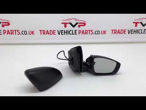 Fits VW Polo 2009-2014 Door Wing Mirror Manual With Indicator Driver Side video