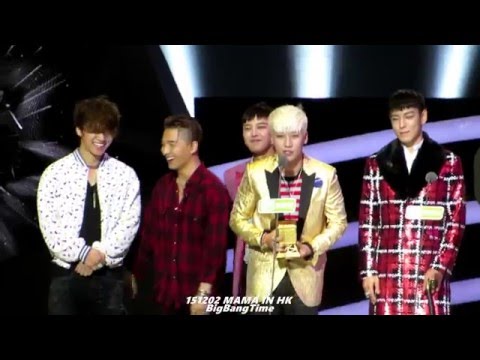 [BIGBANGTime]151202 MAMA in HK - BIGBANG on guest stage part.2 + iQIYI Worldwide Favorite Artist