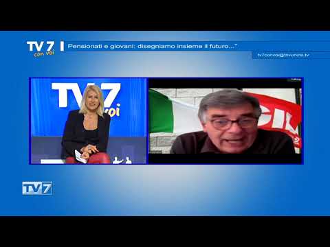 Pensionati e giovani: disegniamo insieme il futuro - Tv7 con Voi 22/10/21 (2 di 3)