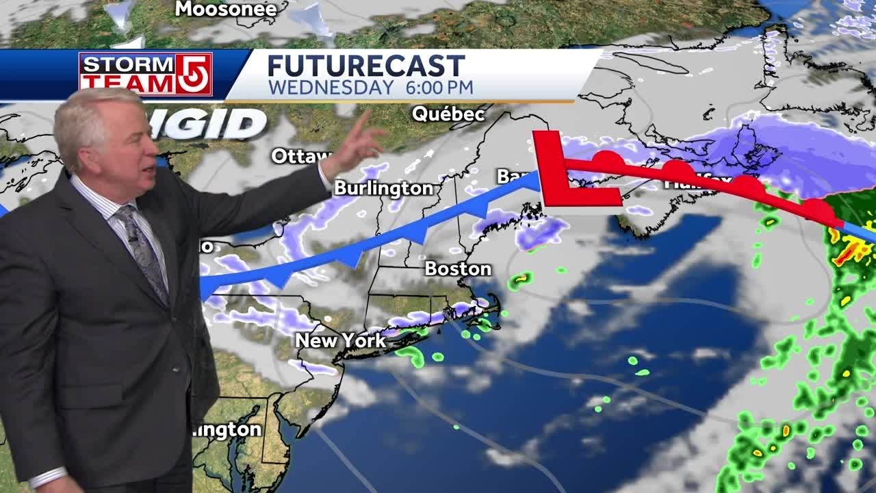 Video: Expect light snow in Tuesday morning commute