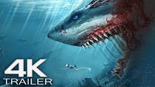 SOMETHING IN THE WATER Trailer #2 (2024) Shark Movies 4K