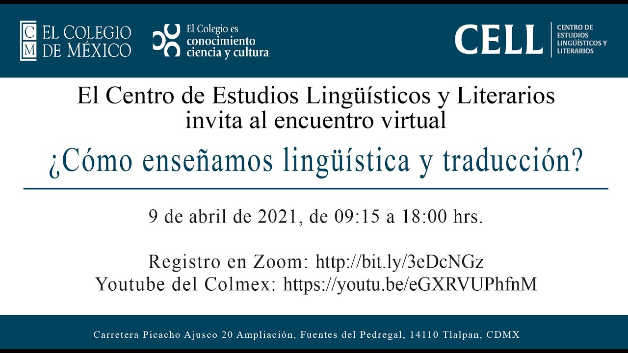 ¿Cómo enseñamos lingüística y traducción?