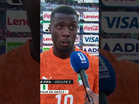 🇨🇮🏆 Homme du match, Nicolas Pépé dédie son trophée à toute la Côte d'Ivoire !