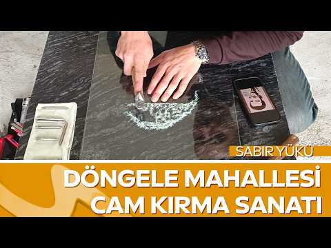 Cam Kırarak Sanat! Ersel Darıcı’nın El Emeği Sabır Yükü