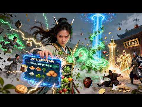 Soul-transmigrated into a farm girl, I got a plant trading system and cashed in.