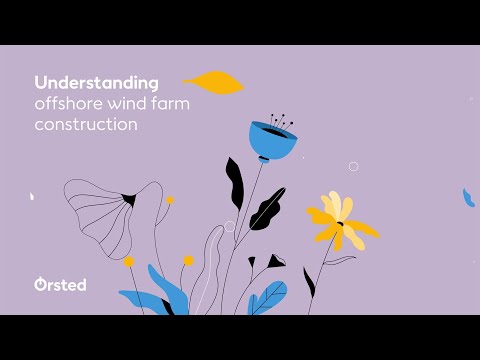 Constructing an Offshore Wind Farm | Motion Graphics Explainer | Orsted