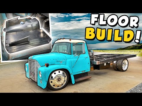 How To Build Custom Floors From Scratch. 1963 IH Loadstar Build.