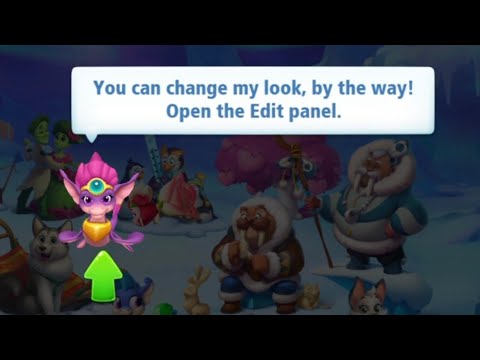 Fishdom Win Strikes Level 3518 - 3519, Change Eslie Looks