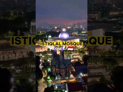 Istiqlal Mosque, Indonesia, 🇮🇩 #shorts #mosque #ramadhan2023 #istiqlal #happyramadan