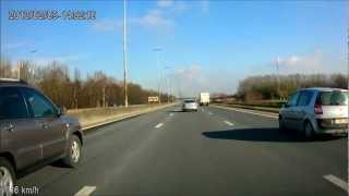 preview picture of video '09.02.2013 - Idiots sur la route - Stupid drivers - Mons / Borinage - Belgique / Belgium'