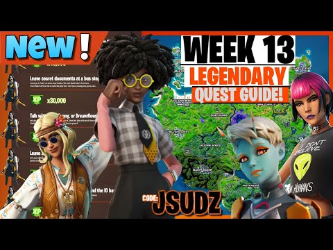 *NEW* How To Complete All Week 13 Legendary Quests
