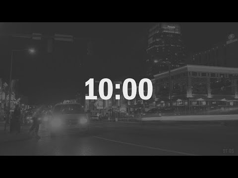 10 Min Countdown - City Drone Shots - Live Stream Starting Soon