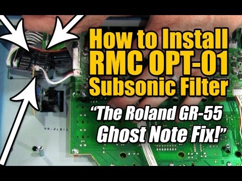 RMC OPT-01 MKII subsonic filter module for Roland GR-55 image 5