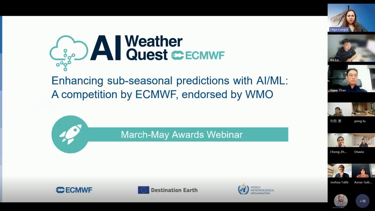AI Weather Quest MAM awards
