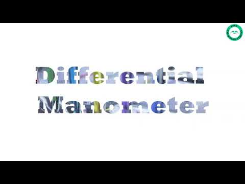Construction and Description of Differential Manometer and Inverted U-Tube Differential Manometer