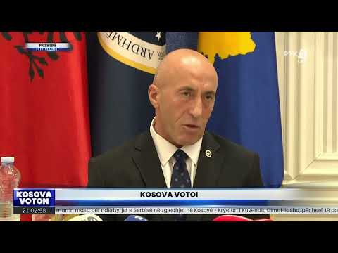 Konferenca e AAK-së pas përfundimit të votimit për zgjedhjet lokale 2025