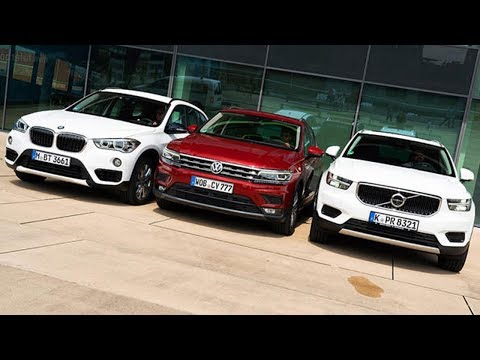 2018 Volkswagen Tiguan vs 2018 BMW X1 vs 2018 Volvo XC40