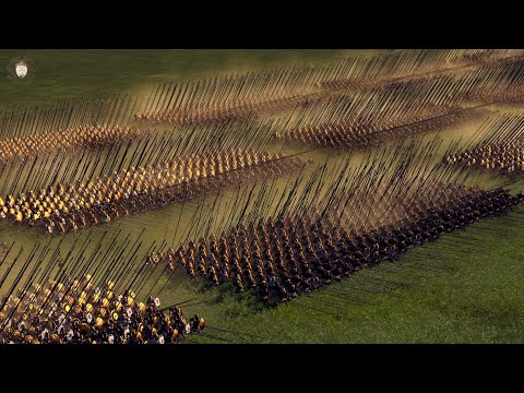 Macedonian Phalanx vs Roman Legion | Battle of Pydna 168 BC | Cinematic Battle