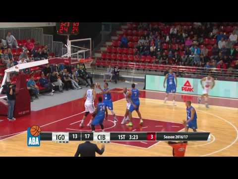 ABA Liga 2016/17 highlights, Round 1: Igokea - Cibona (2.10.2016)