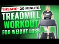 20 Minute Treadmill Workout For Weight Loss Quick Effective HIIT