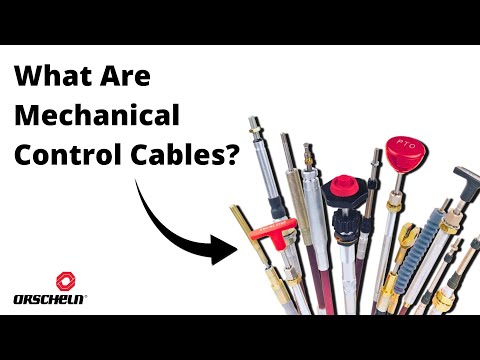 Part of a video titled What Are Mechanical Control Cables? How To Identify Them?