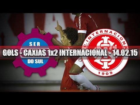 GOLS - CAXIAS 1x2 INTERNACIONAL - 14.02.15
