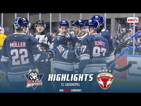 Highlights: 12th game of the season - Kassel Huskies vs. Lausitzer Füchse