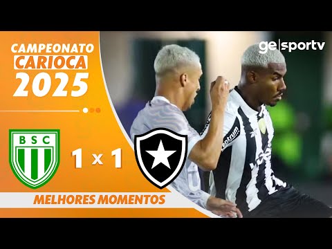 Gols e lances de Boavista x Botafogo