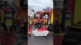 Marseille : des marins-pompiers ont été pris à partie en marge des manifestations lycéennes｜TF1 INFO