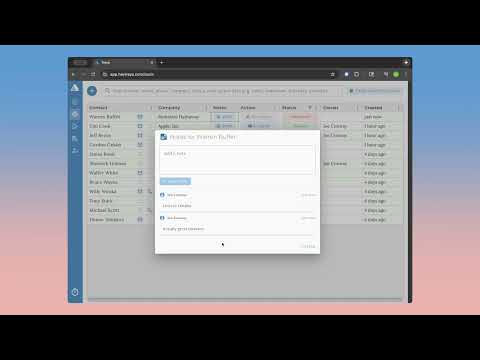 Managing Leads in Client Services Businesses - Treya Tutorial