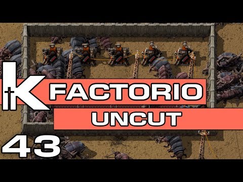 Factorio Uncut Ep 43 | The So.. About that Wall Episode | Let's Play Factorio 0.17