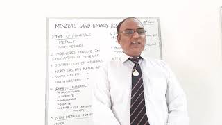 CHAPTER 7 -MINERAL AND ENERGY RESOURCES /CLASS 12TH GEOGRAPHY /NCERT /CBSE /