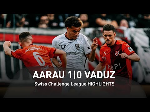 HIGHLIGHTS | FC Aarau vs FC Vaduz 1:0