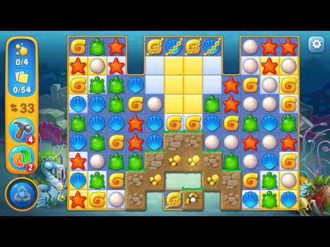 Fishdom level 115 Gameplay (iOS Android)
