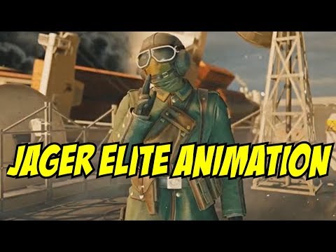Rainbow Six Siege Jager Elite Victory Animation Pose w/ MVP Gameplay