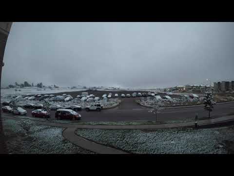 Falling Ash to Falling Snow in a Day