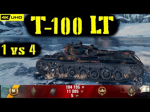 World of Tanks T-100 LT Replay - 7 Kills 8.9K DMG(Patch 1.5.0)