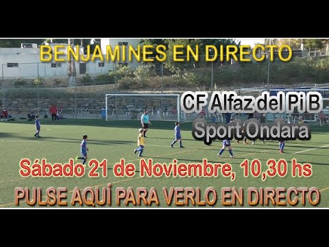 BENJAMIN B CF ALFAZ DEL PI - SPORT ONDARA