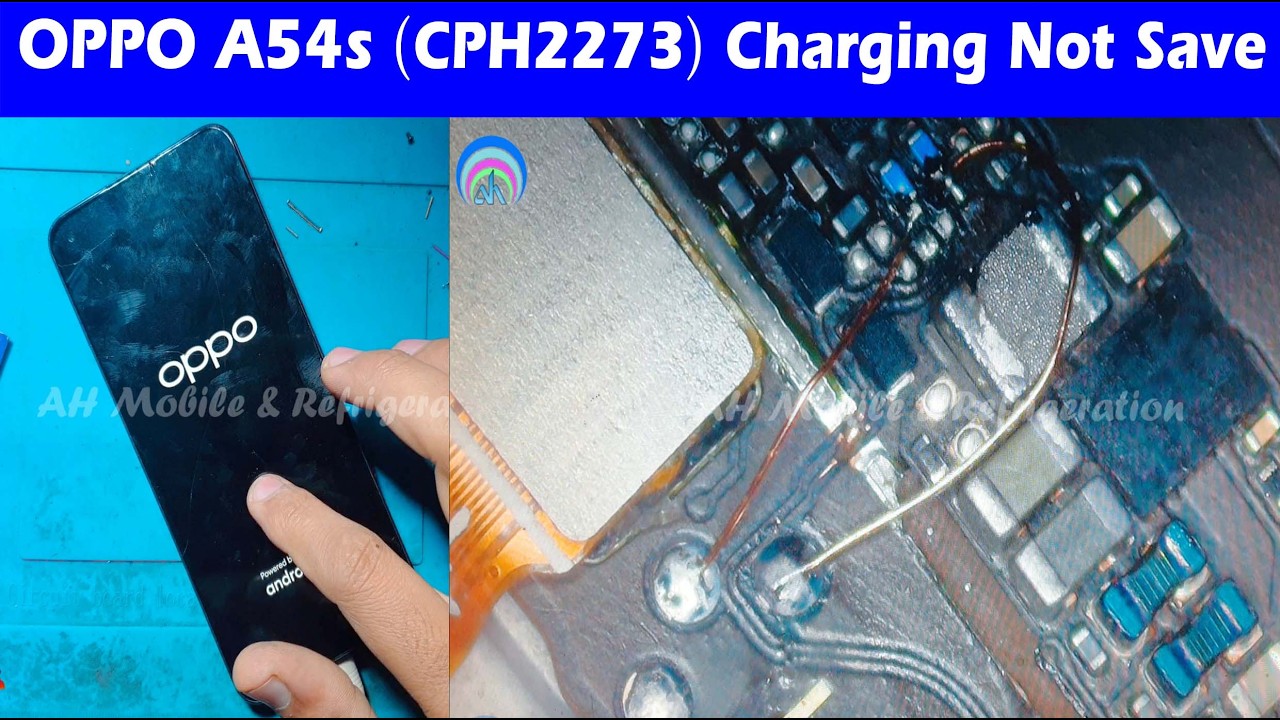OPPO A54s (CPH2273) Charging Not Save Ways Jumper