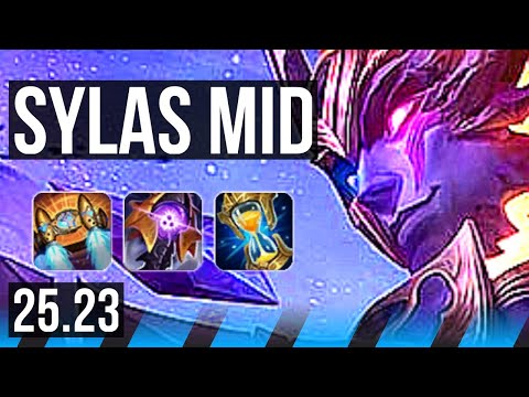 SYLAS vs YASUO (MID) | EUW Master | 25.23