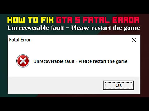 Unrecoverable Fault Please Restart The Game Gta 5 Unrecoverable Fault Please Restart The Game Gta 5