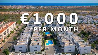 Inside a €1,000/Month Ground Floor Apartment | Costa Blanca South Spain 🇪🇸