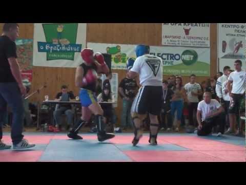 Panos Zacharios KickBoxing Fight