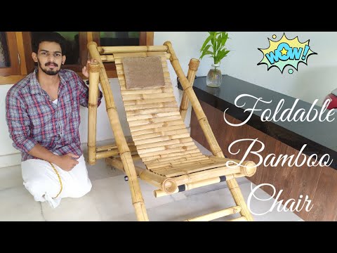 How to make Bamboo Chair | home made | DIY idea - YouTube
