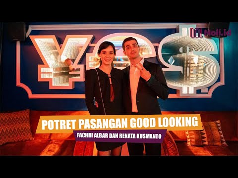 Potret Pasangan Good Looking Fachri Albar dan Renata Kusmanto